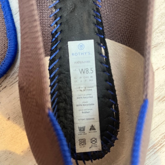 Rothy’s The Point Retired Mink Flats - Size 8.5 - Picture 9 of 14